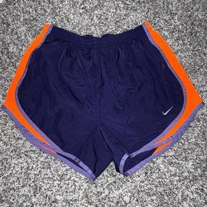 ORANGE&PURPLE  NIKE SHORTS (SIZE M)